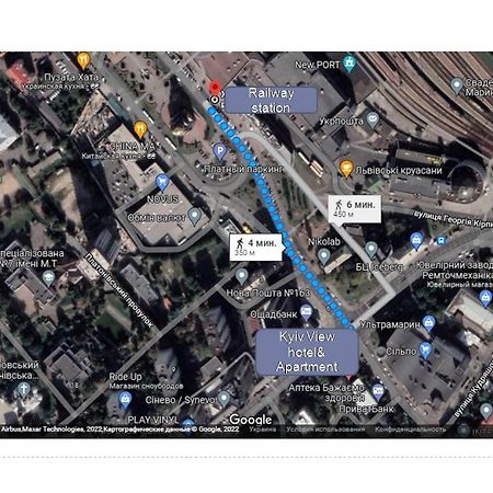 View Smart Apartment Kvartet Railway Station 4D Kiev Ngoại thất bức ảnh
