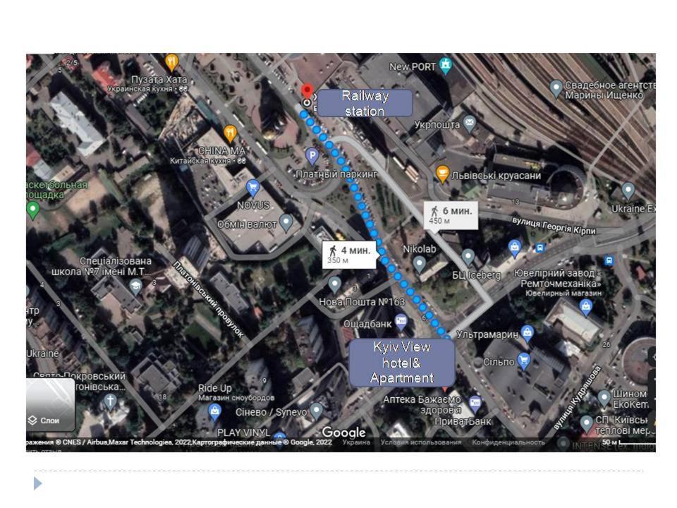 View Smart Apartment Kvartet Railway Station 4D Kiev Ngoại thất bức ảnh